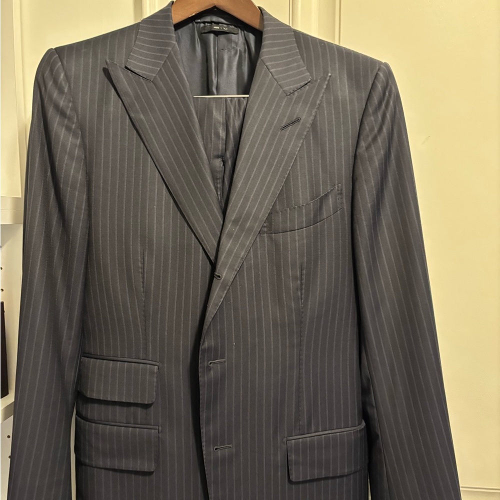 Tom Ford Navy Pinstripe Suit